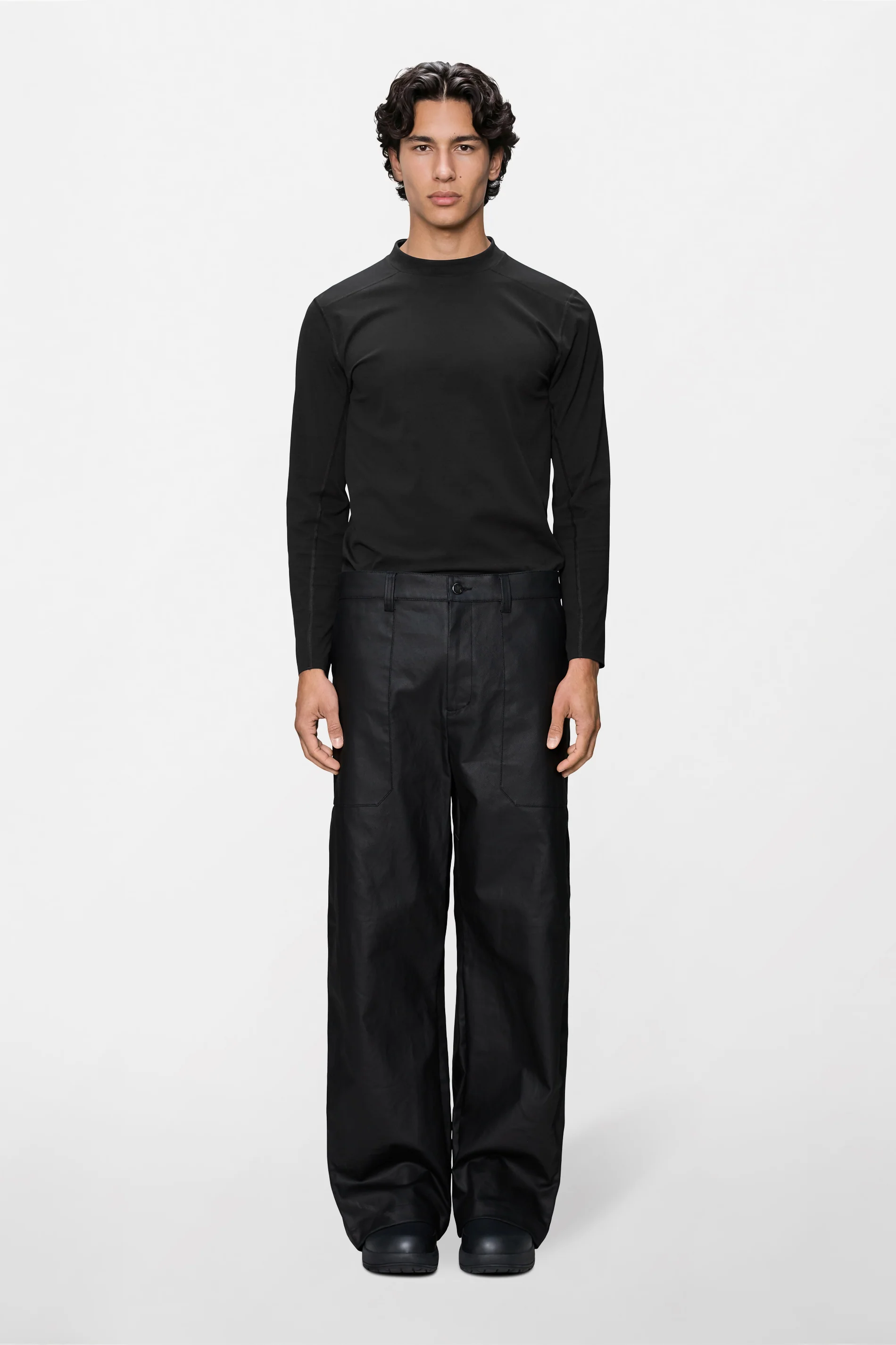 Heavy Woven Pants Straight - Image 6