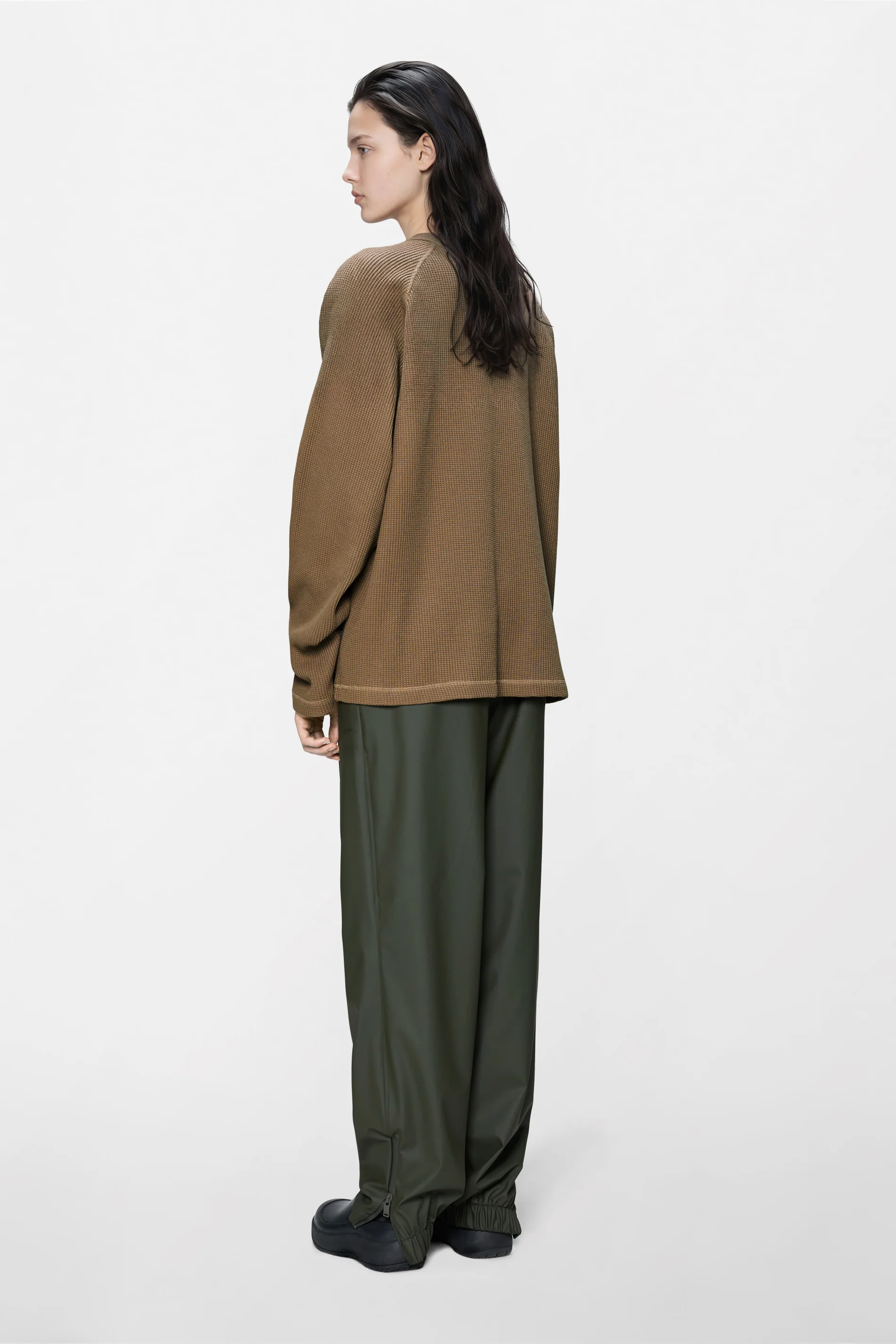 Waffle Long Sleeve T-Shirt Rains - Image 8